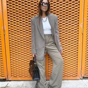 Zara asymmetrical trouser